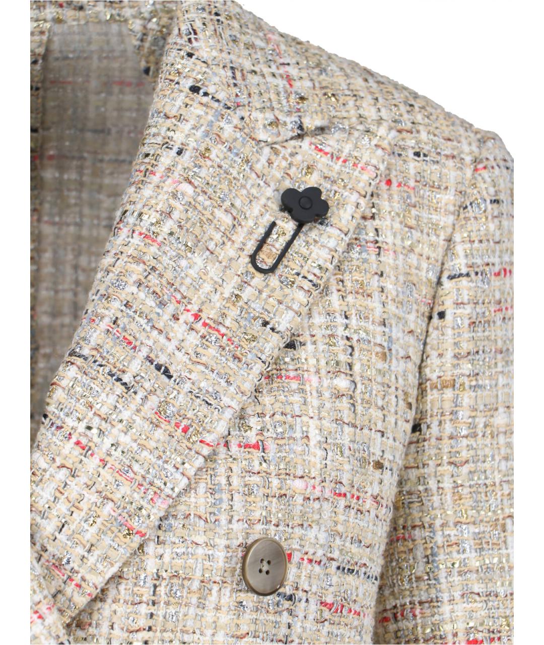 LARDINI Мульти хлопковый жакет/пиджак, фото 3