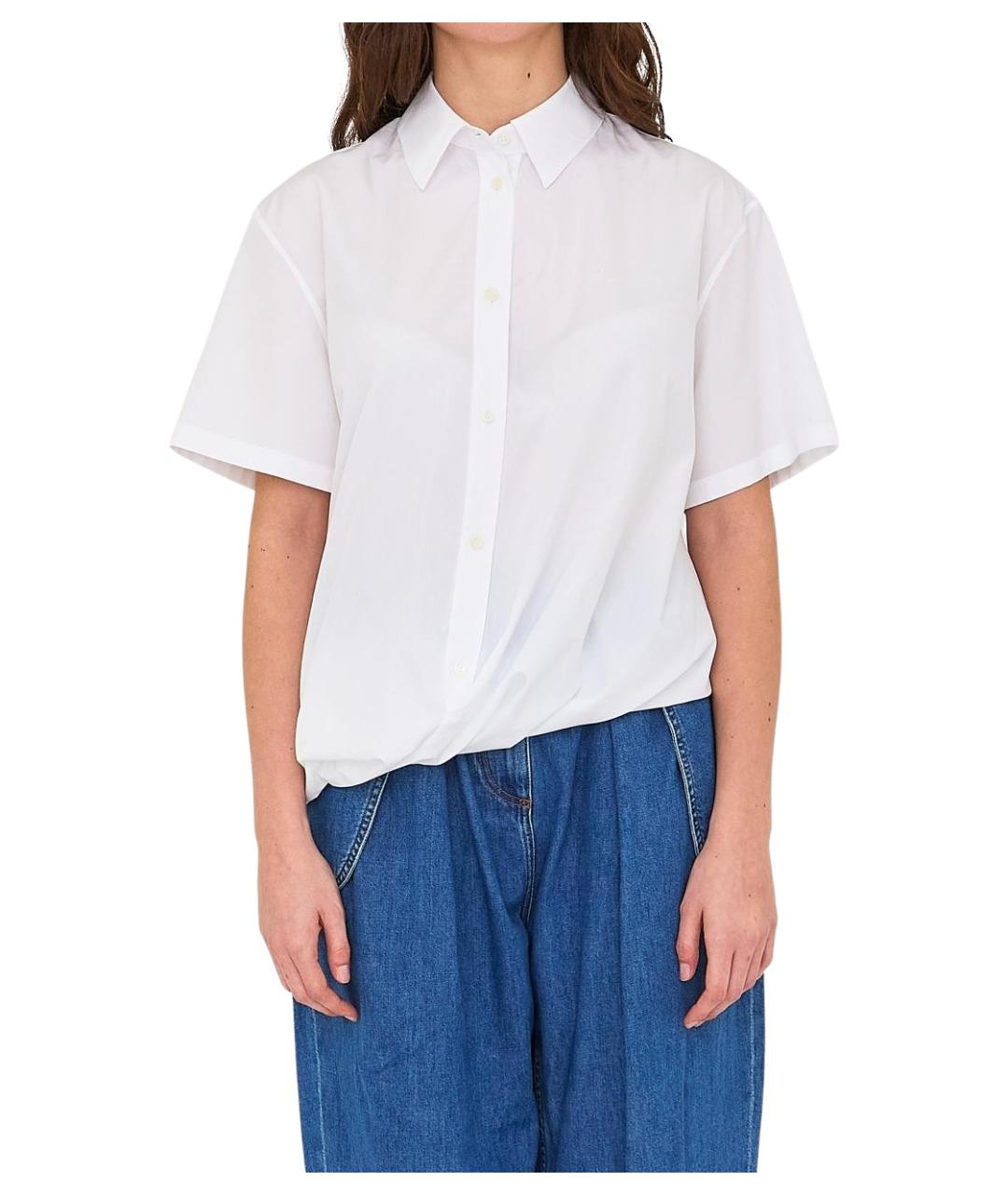 LOEWE Белая хлопковая рубашка, фото 1