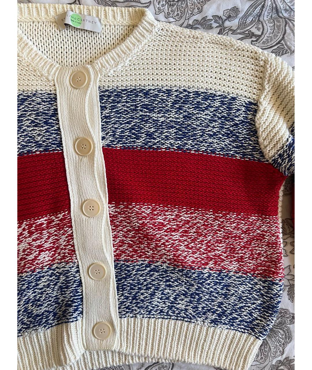 STELLA MCCARTNEY Мульти хлопковый кардиган, фото 3