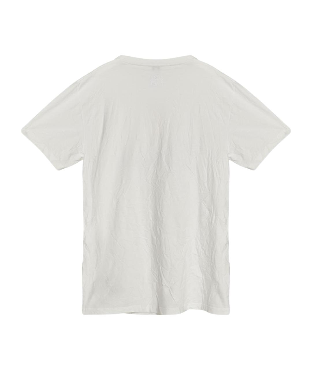 LOEWE Белая полиэстеровая футболка, фото 1