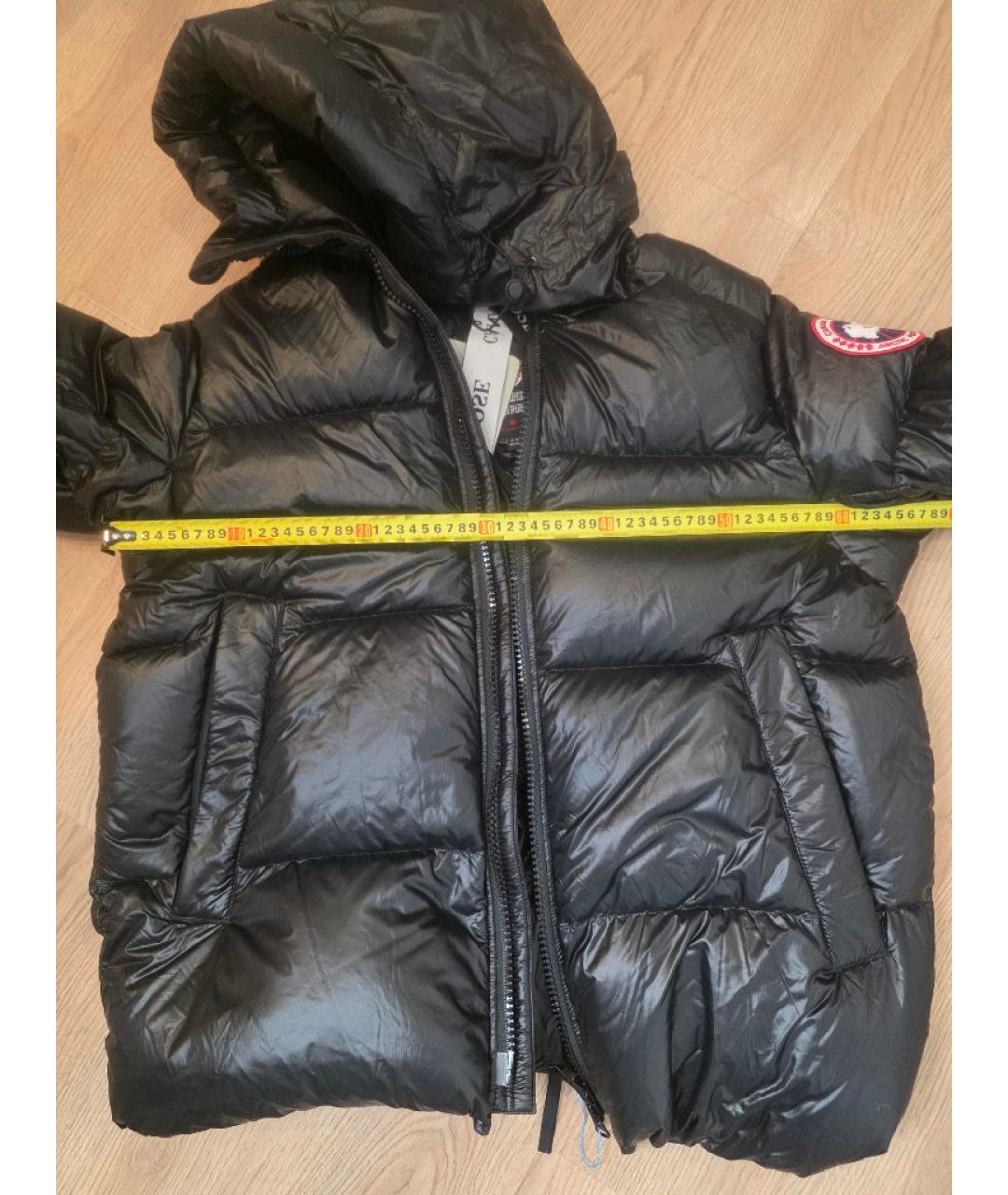 CANADA GOOSE Черный пуховик, фото 9