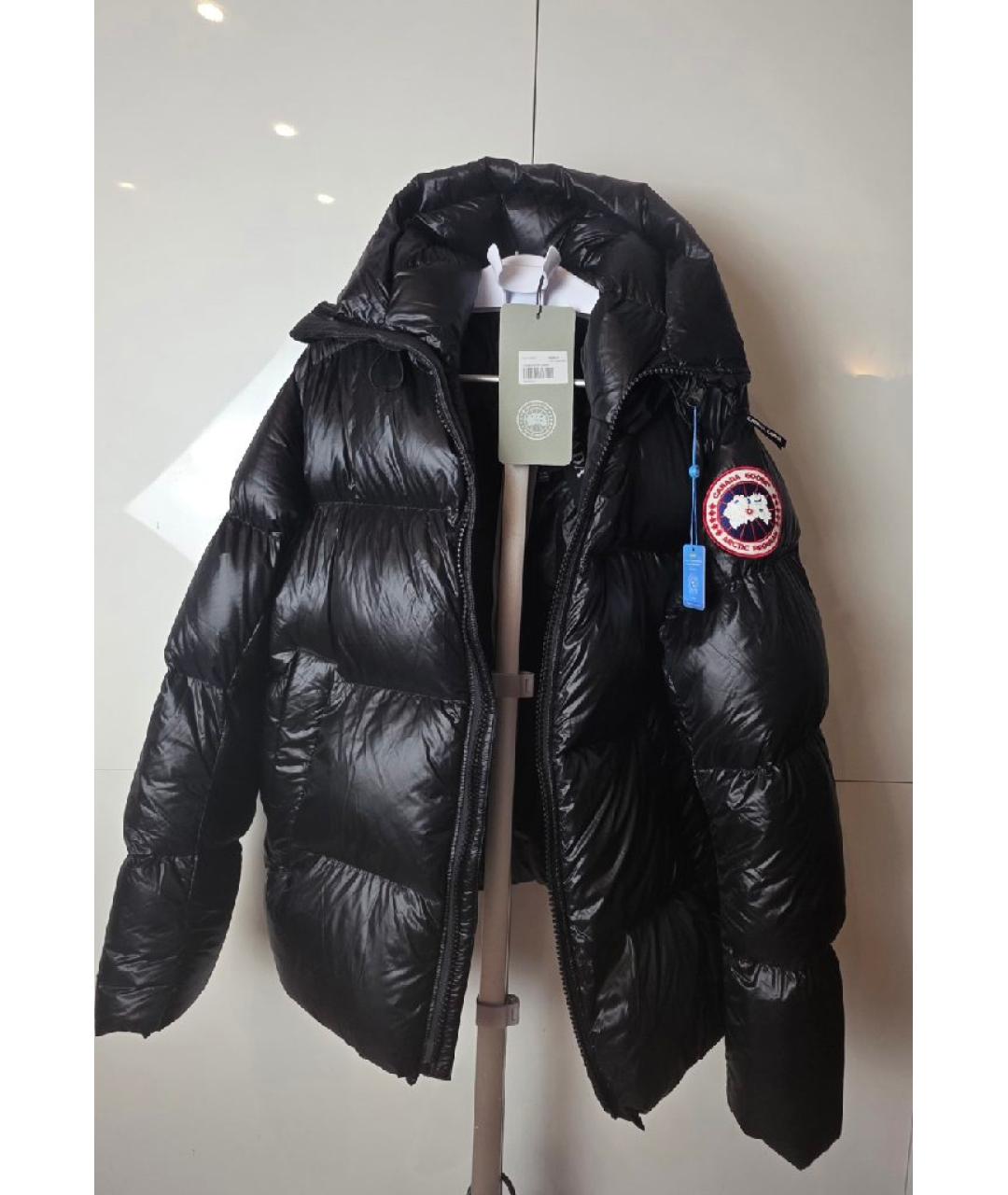 CANADA GOOSE Черный пуховик, фото 10