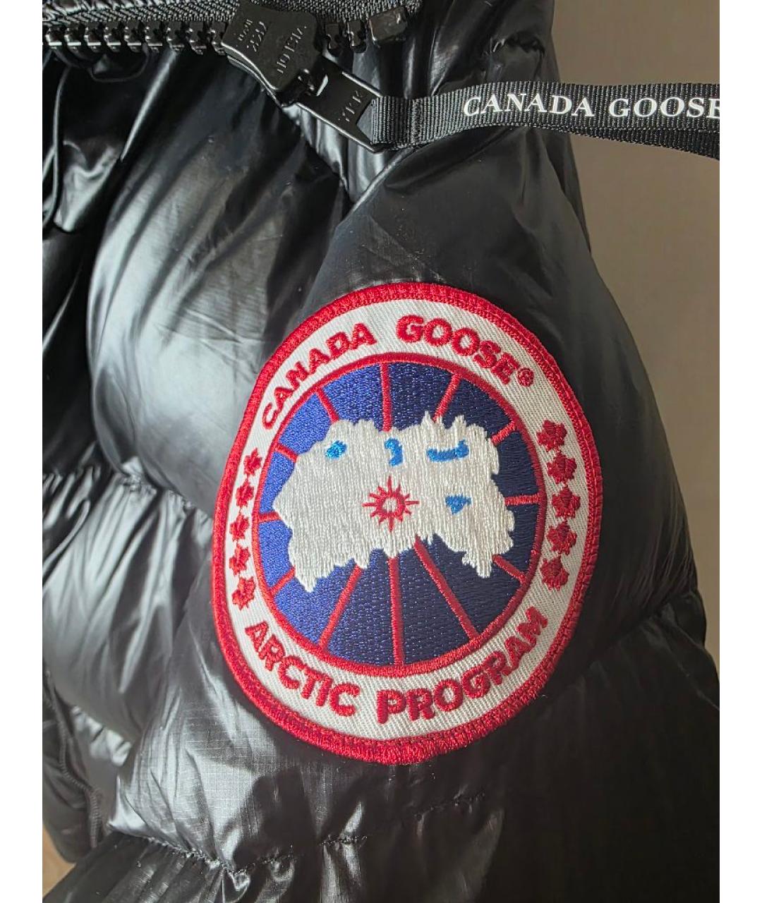CANADA GOOSE Черный пуховик, фото 5