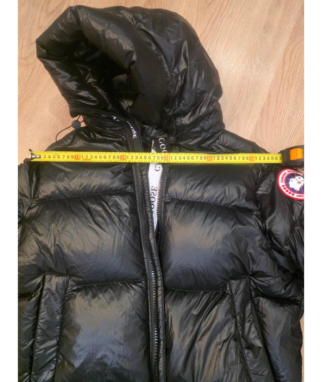 CANADA GOOSE Черный пуховик, фото 8