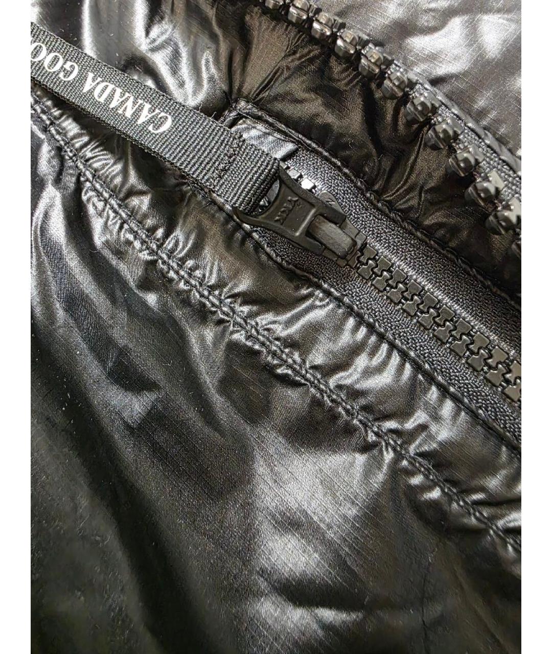 CANADA GOOSE Черный пуховик, фото 7