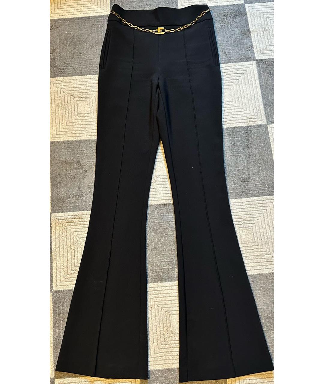 ELISABETTA FRANCHI Черный костюм с брюками, фото 2