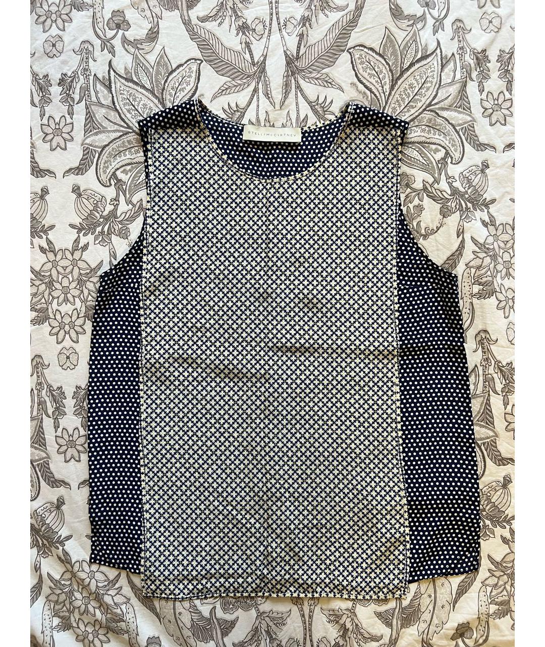 STELLA MCCARTNEY Мульти шелковая жилетка, фото 6