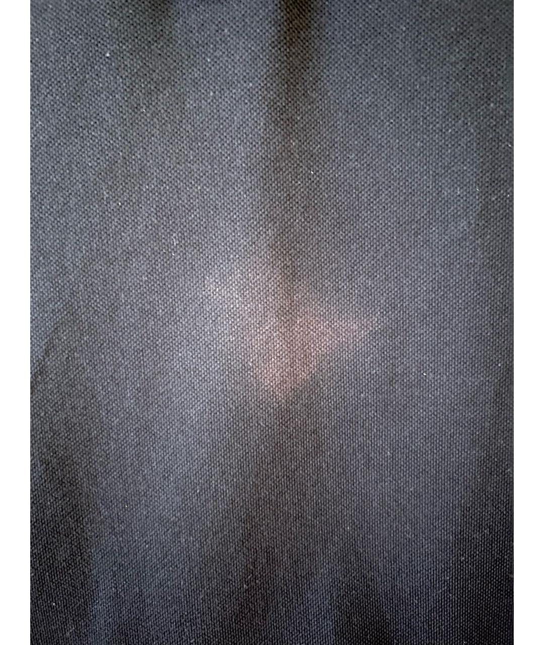 MONCLER Темно-синее поло с длинным рукавом, фото 2