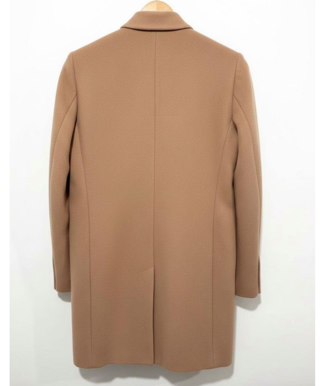 STELLA MCCARTNEY Горчичное шерстяное пальто, фото 2