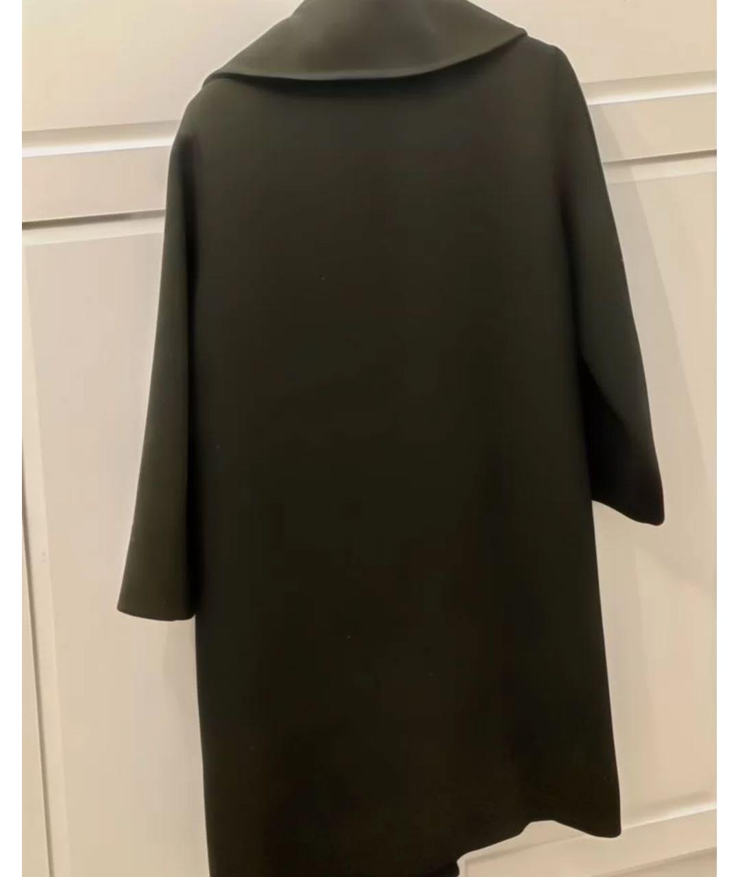 DOLCE&GABBANA Черное шерстяное пальто, фото 2