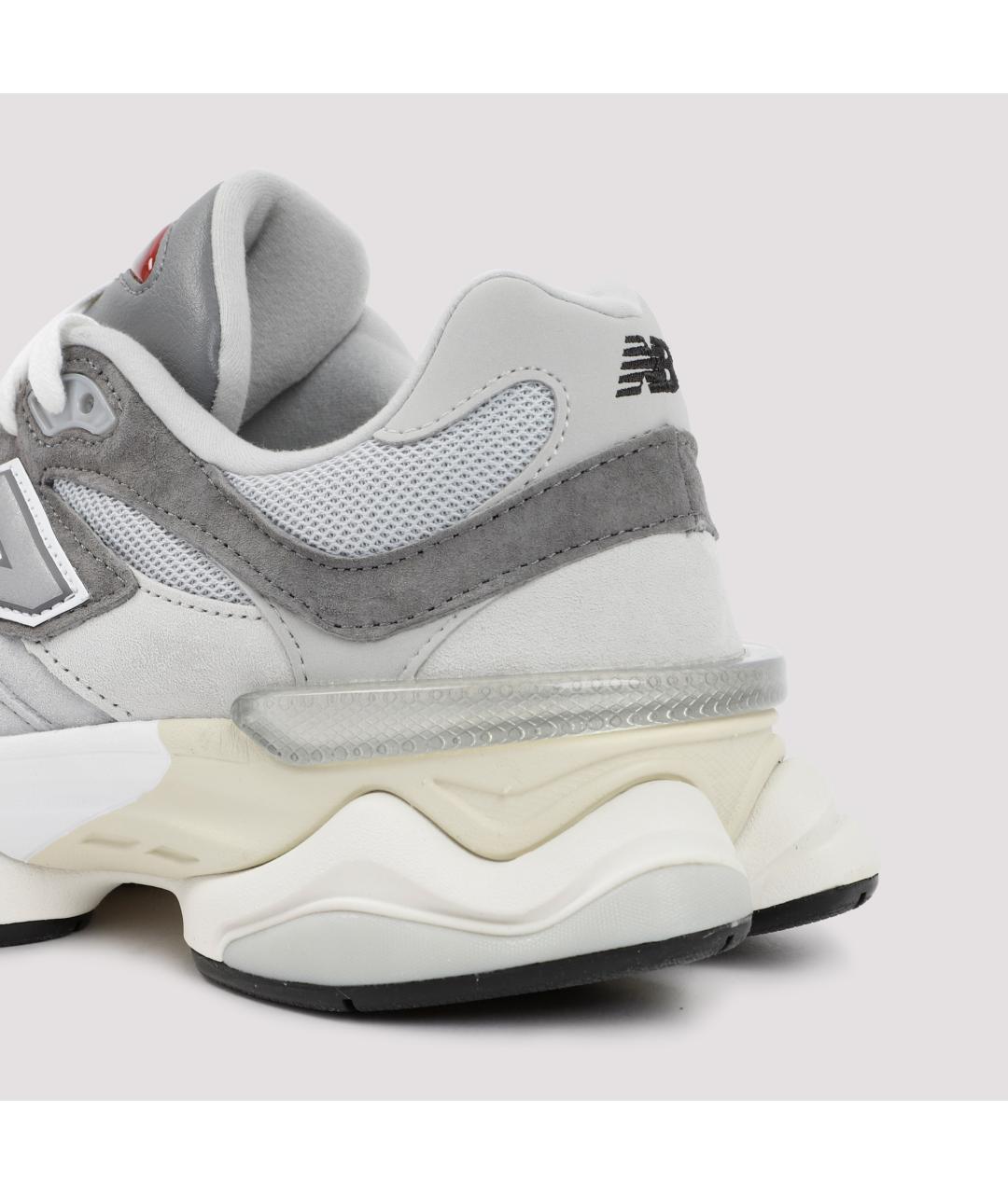 NEW BALANCE Серые замшевые кроссовки, фото 5