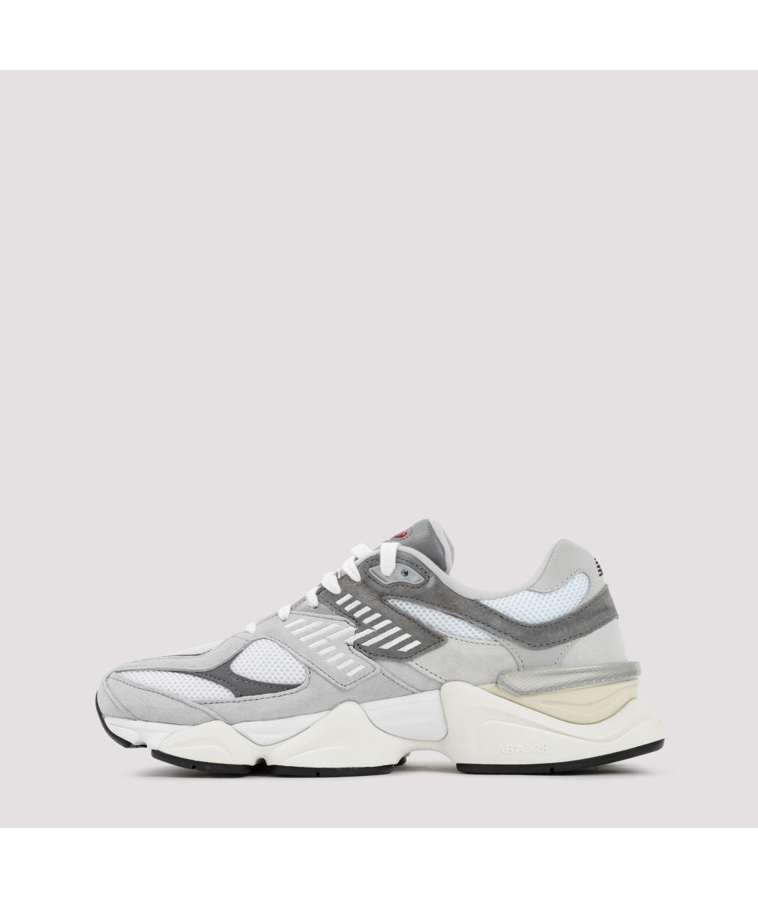 NEW BALANCE Серые замшевые кроссовки, фото 2