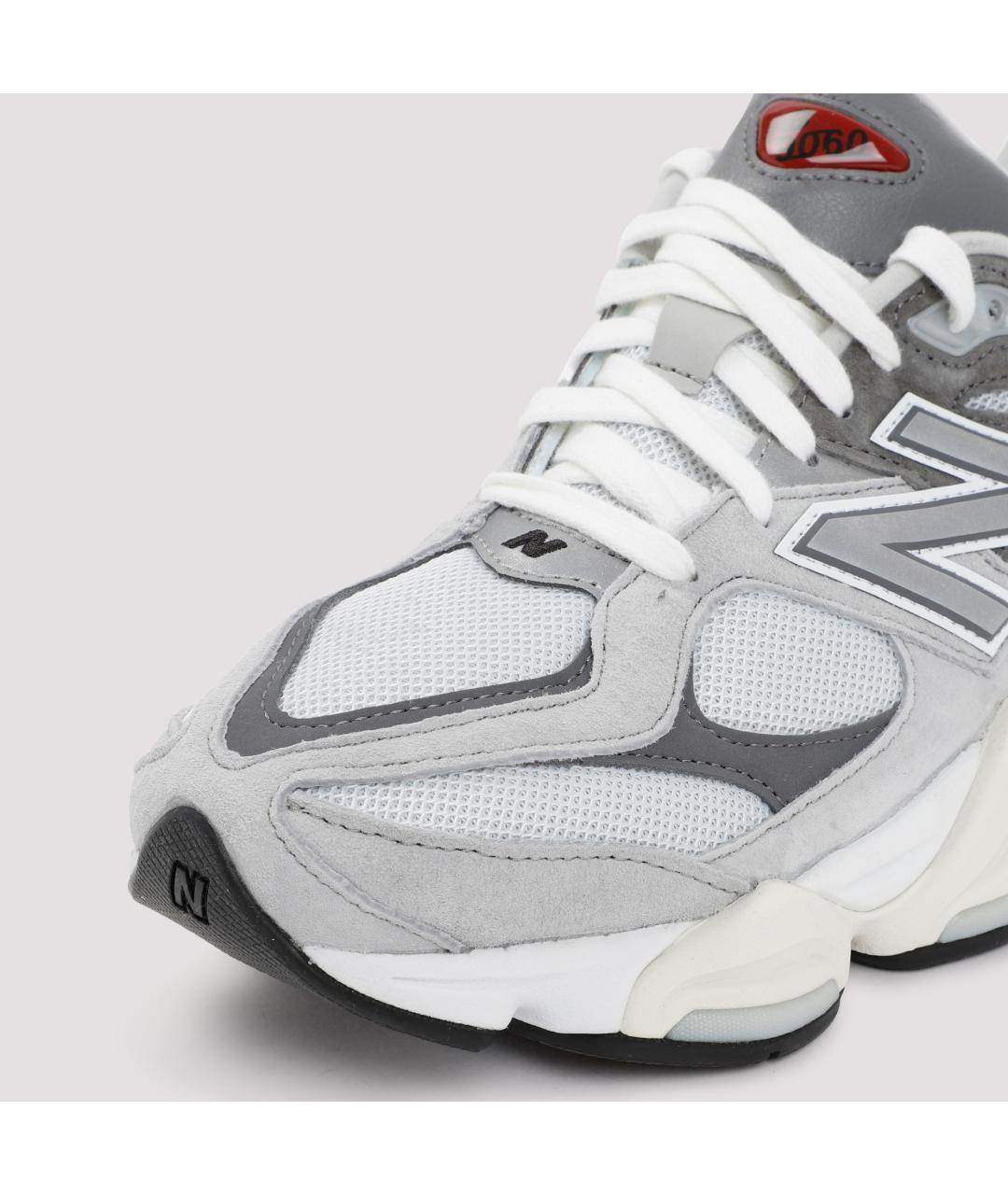 NEW BALANCE Серые замшевые кроссовки, фото 4