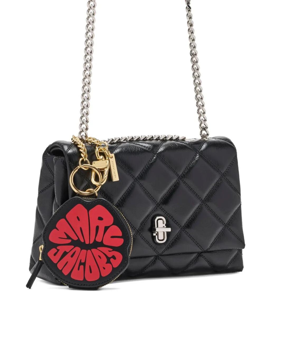 MARC JACOBS Черный брелок, фото 2