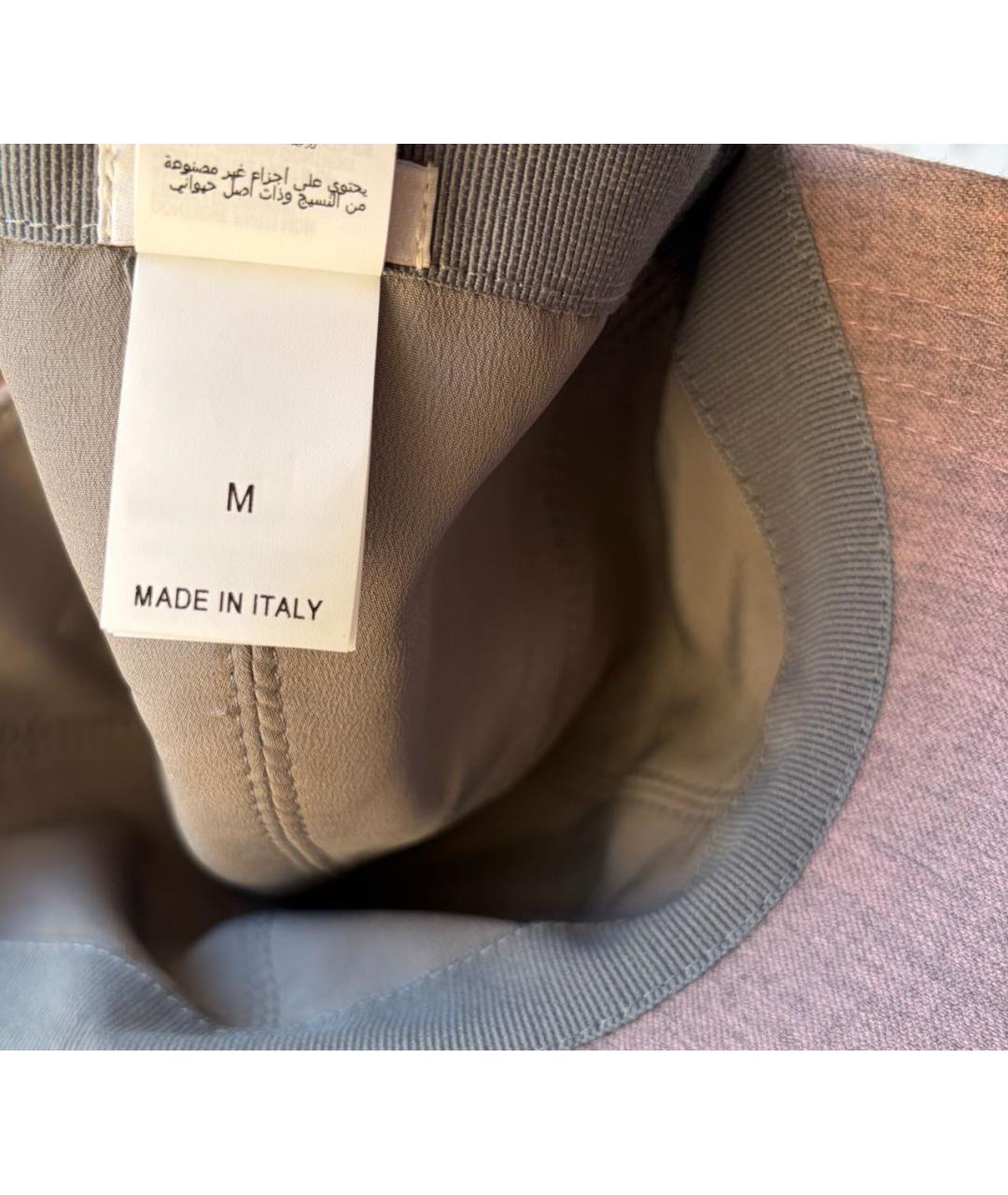 BRUNELLO CUCINELLI Розовая шерстяная кепка, фото 7