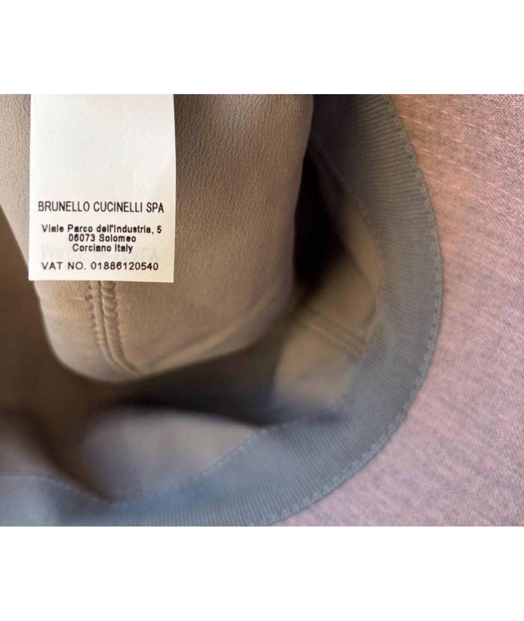 BRUNELLO CUCINELLI Розовая шерстяная кепка, фото 8