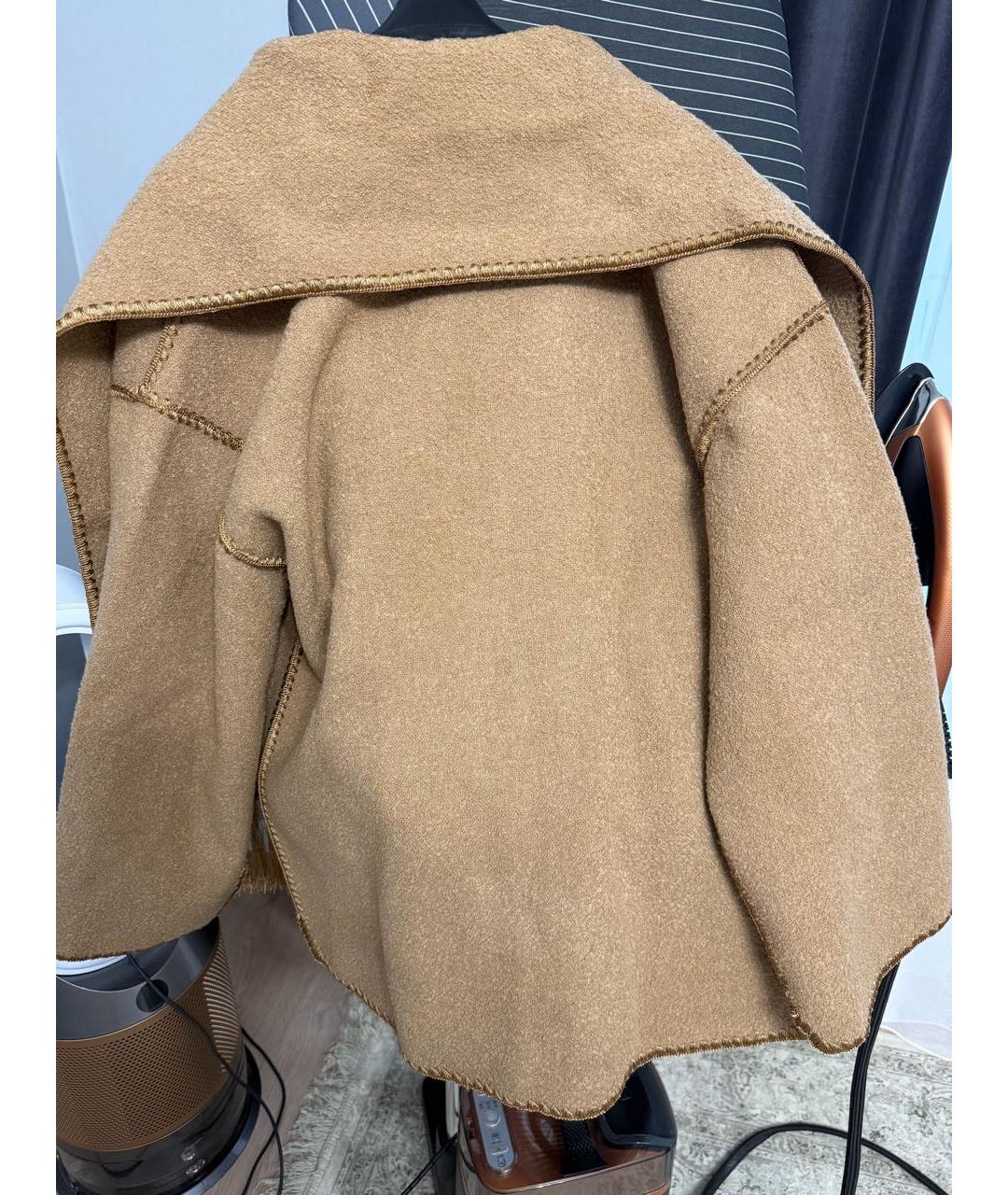 TOTEME Бежевое шерстяное пальто, фото 2