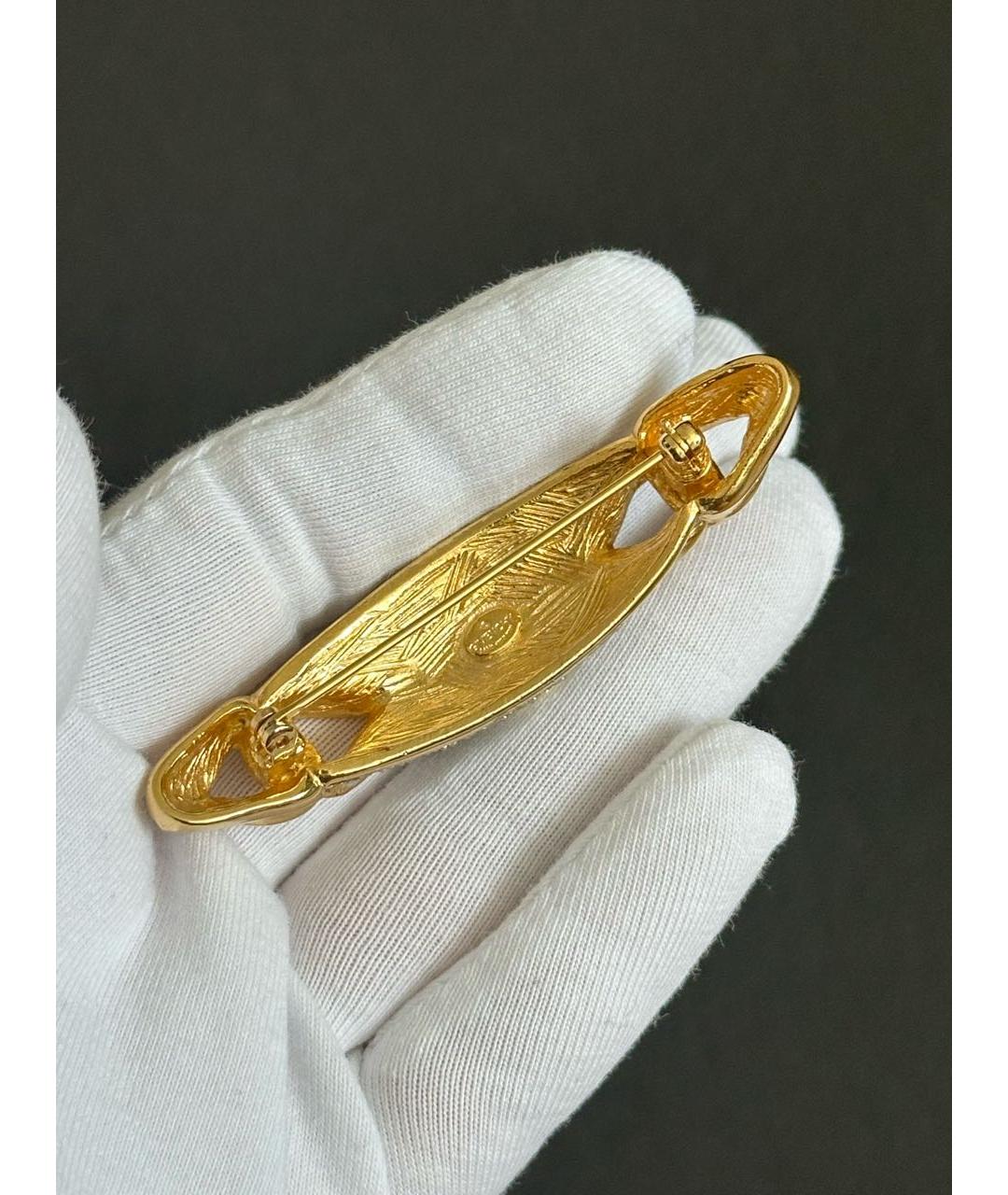 GIVENCHY Золотая позолоченная булавка / брошь, фото 5