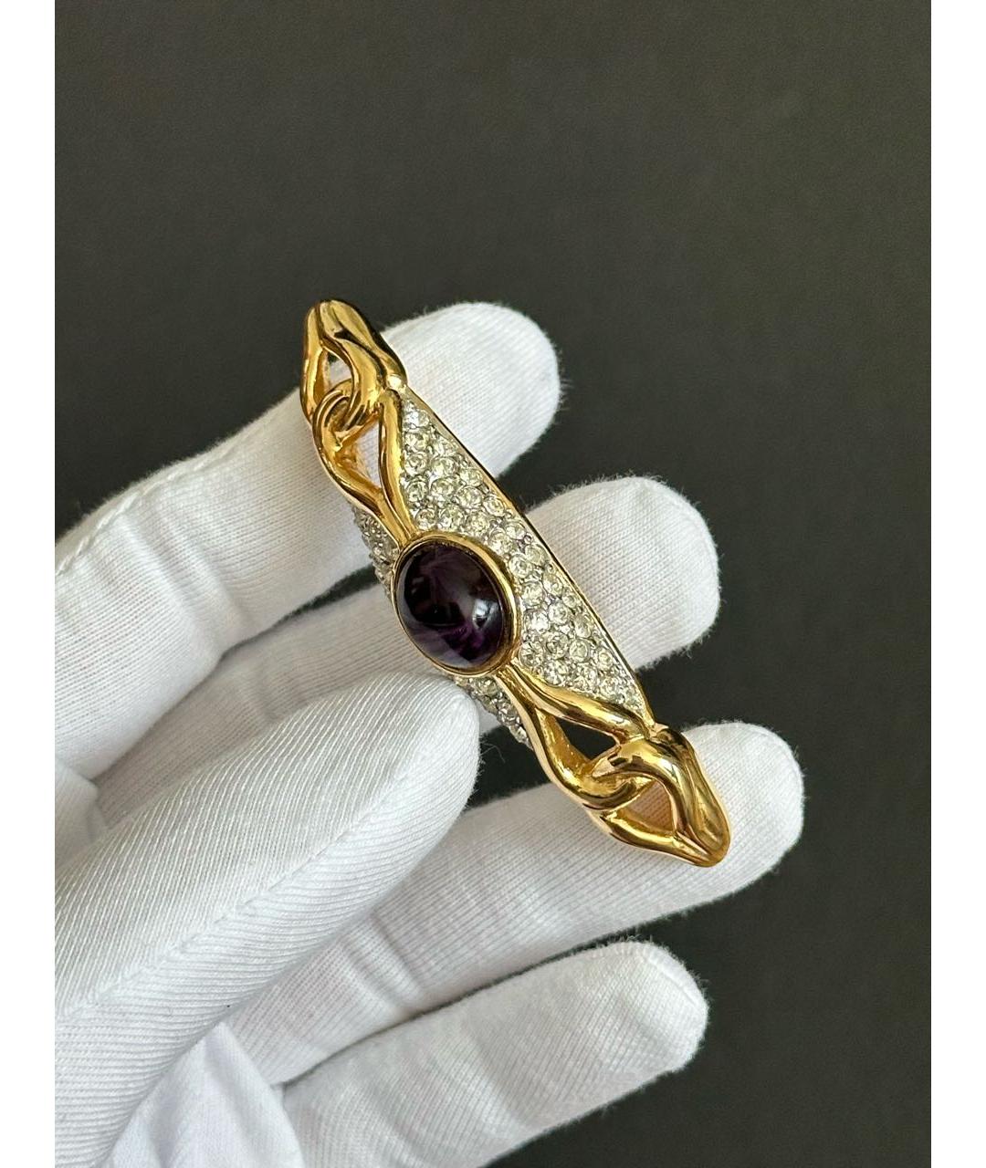 GIVENCHY Золотая позолоченная булавка / брошь, фото 3