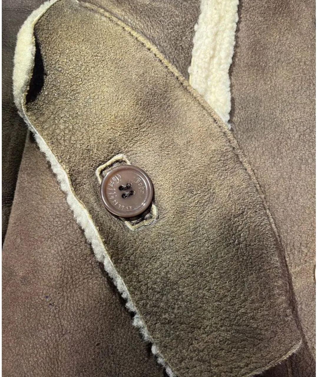 JOHN GALLIANO Коричневая меховая дубленка, фото 5