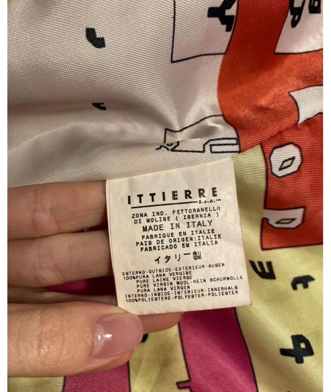 DOLCE&GABBANA Красное шерстяное пальто, фото 4