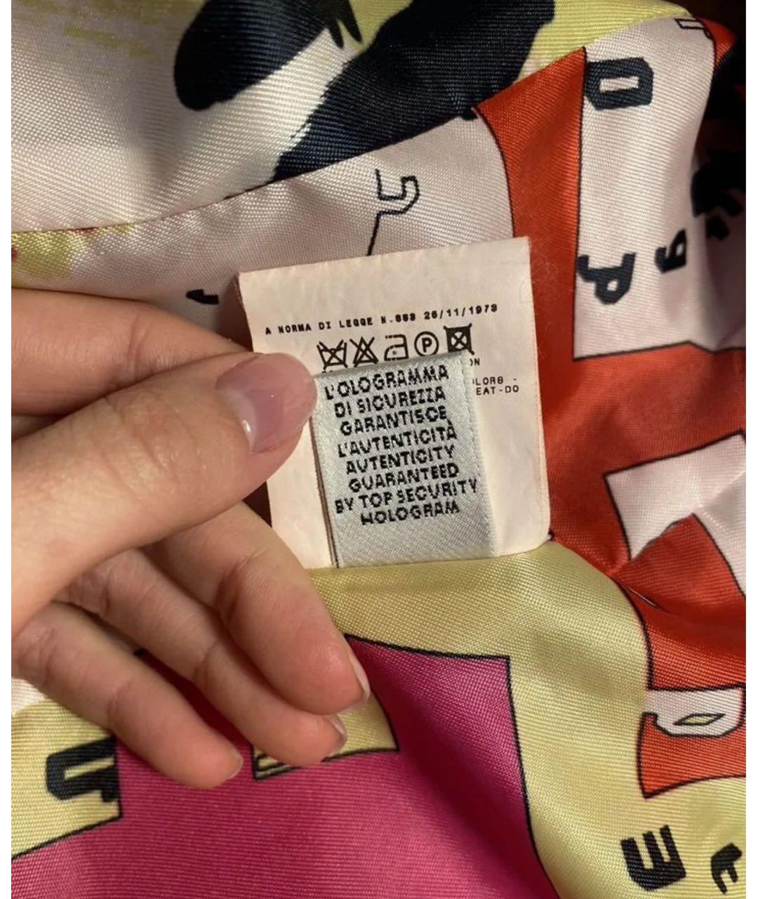 DOLCE&GABBANA Красное шерстяное пальто, фото 6