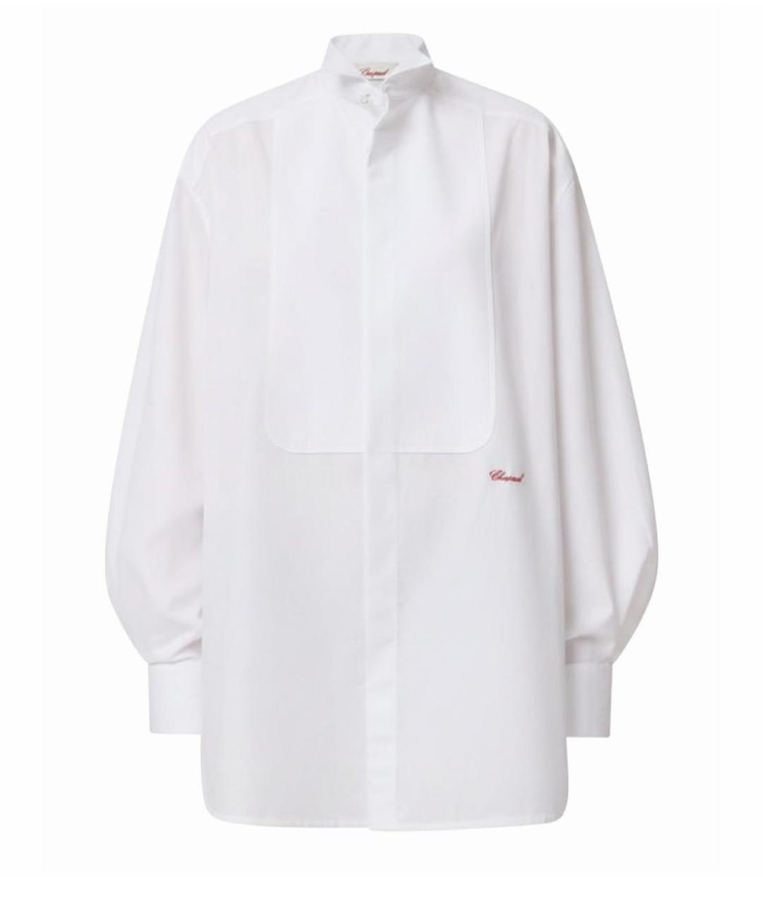 CHANEL Белая хлопковая рубашка, фото 1