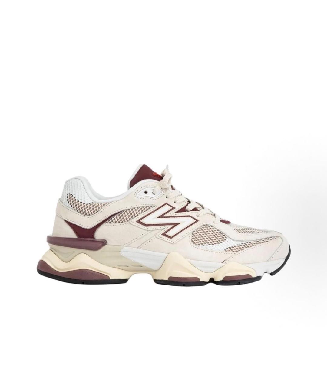 NEW BALANCE Бежевые текстильные низкие кроссовки / кеды, фото 5