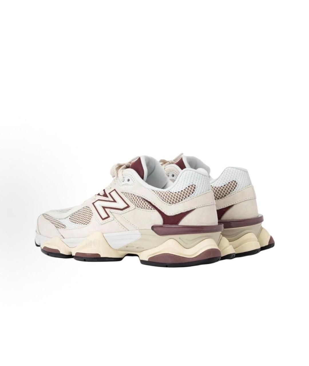 NEW BALANCE Бежевые текстильные низкие кроссовки / кеды, фото 4