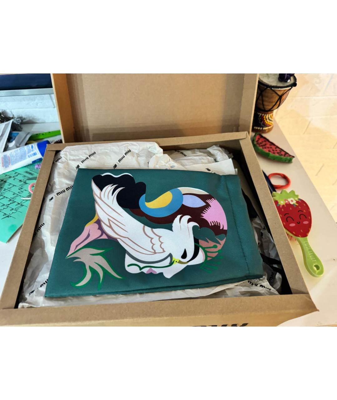 MIU MIU Серые замшевые кроссовки, фото 5