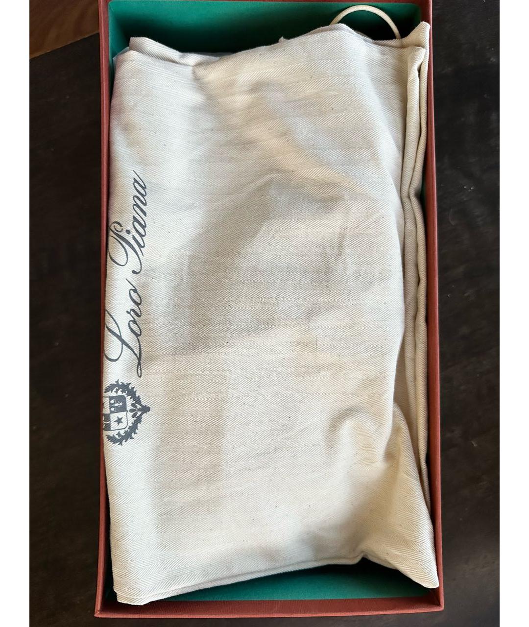 LORO PIANA Синие замшевые эспадрильи, фото 6