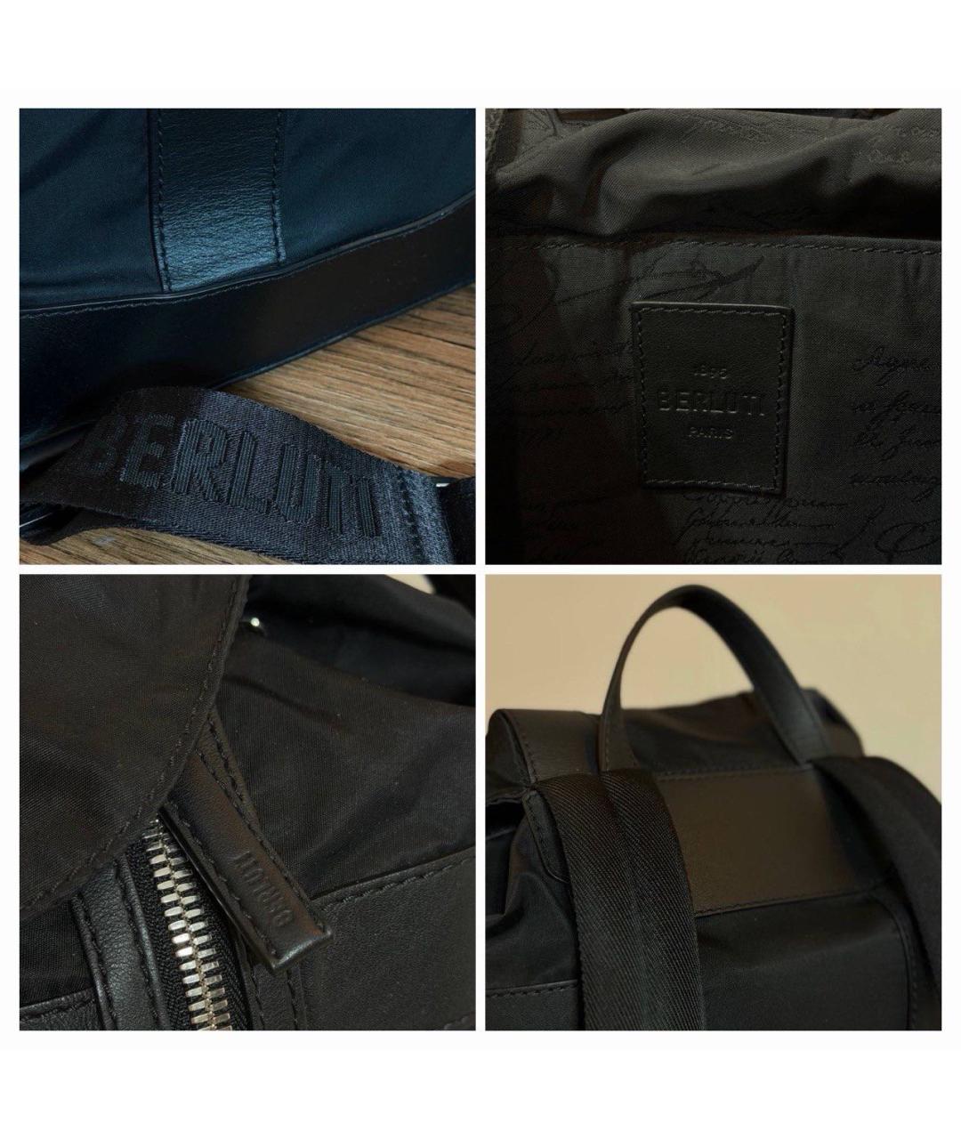 BERLUTI Черный рюкзак, фото 6