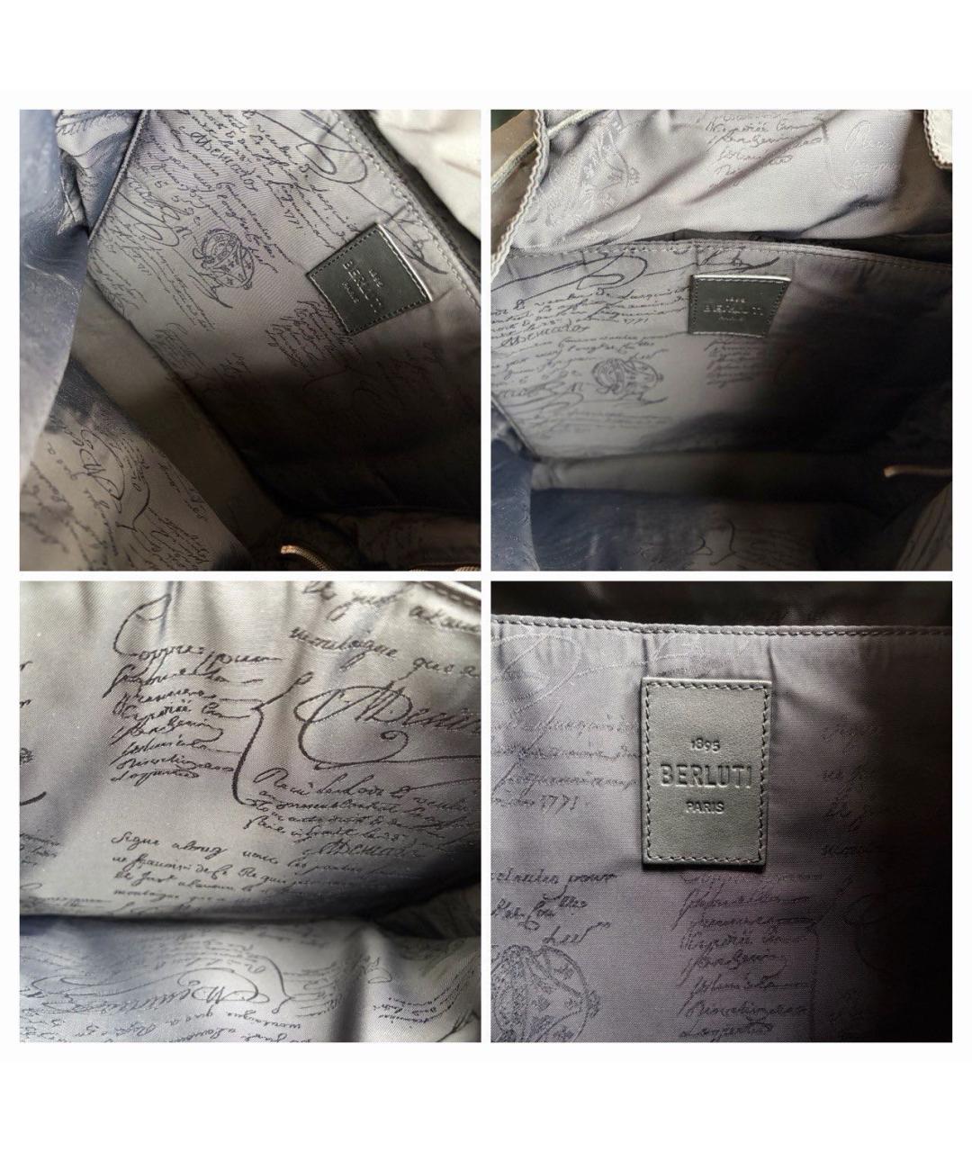 BERLUTI Черный рюкзак, фото 7