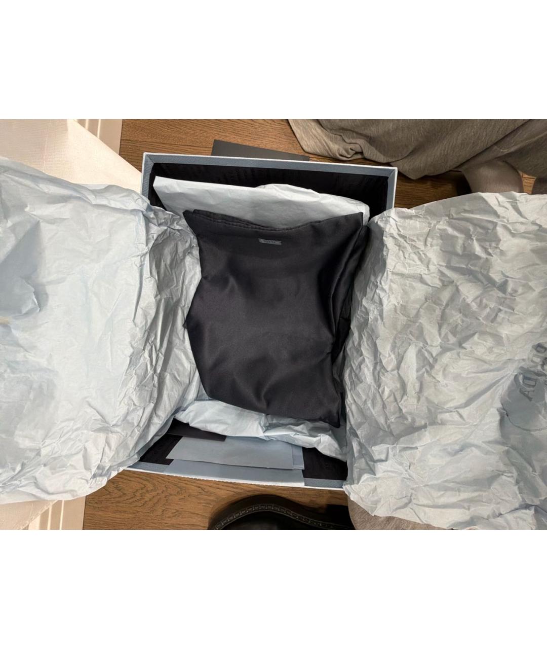 PRADA Черные кожаные лоферы, фото 6