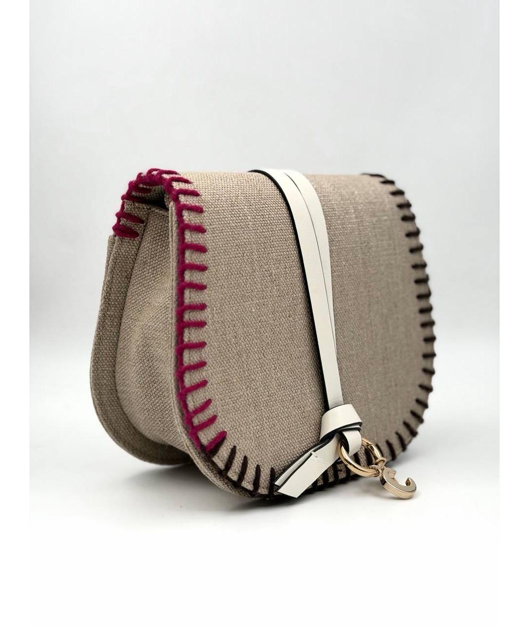 CHLOE Бежевая сумка через плечо, фото 3