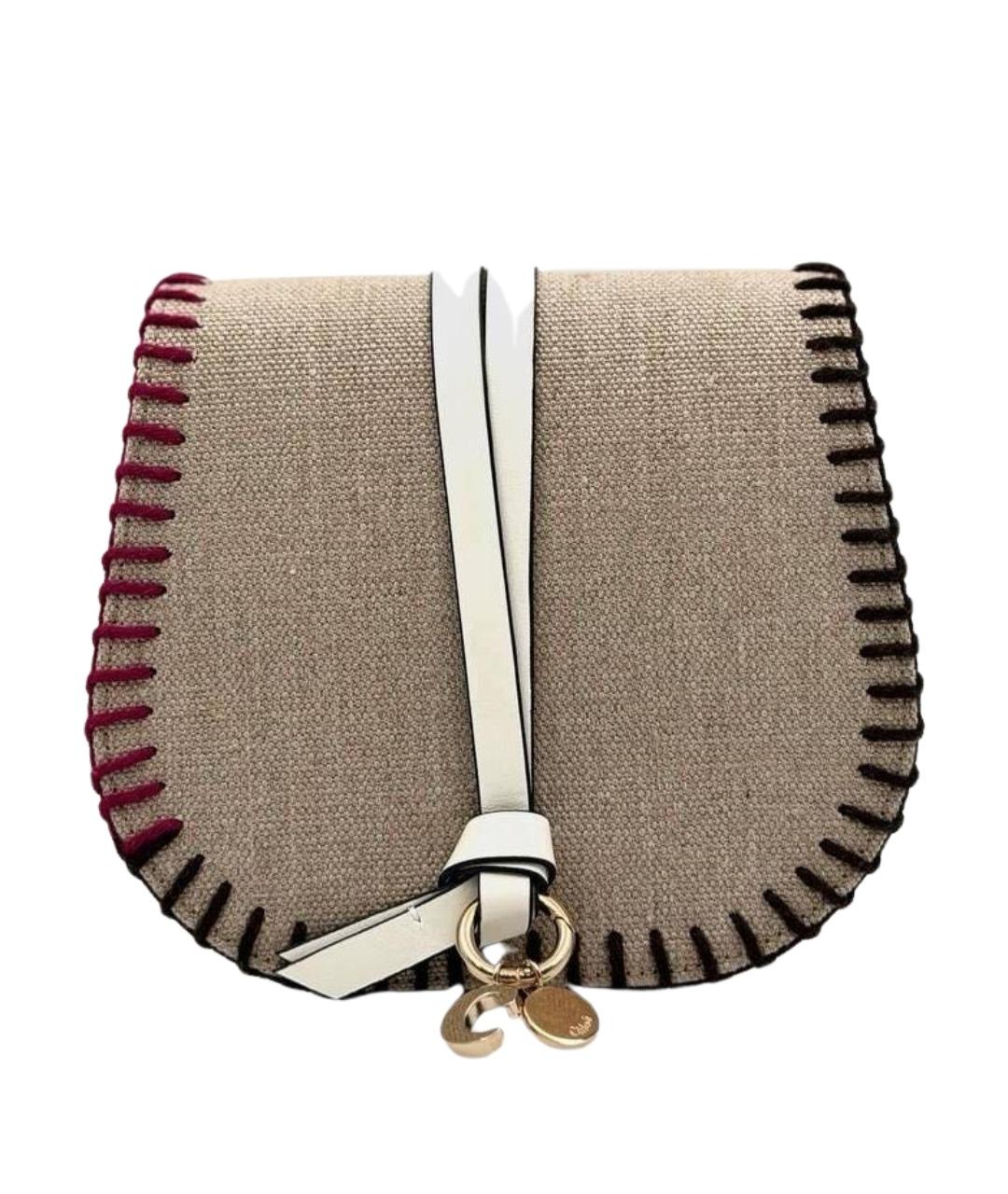 CHLOE Бежевая сумка через плечо, фото 1