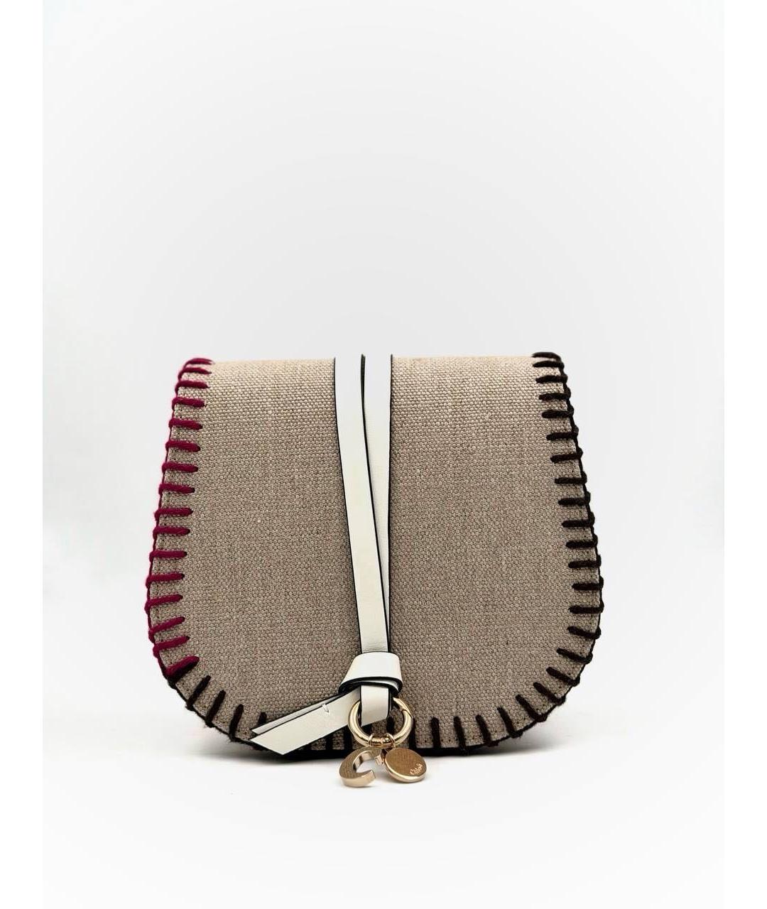 CHLOE Бежевая сумка через плечо, фото 7