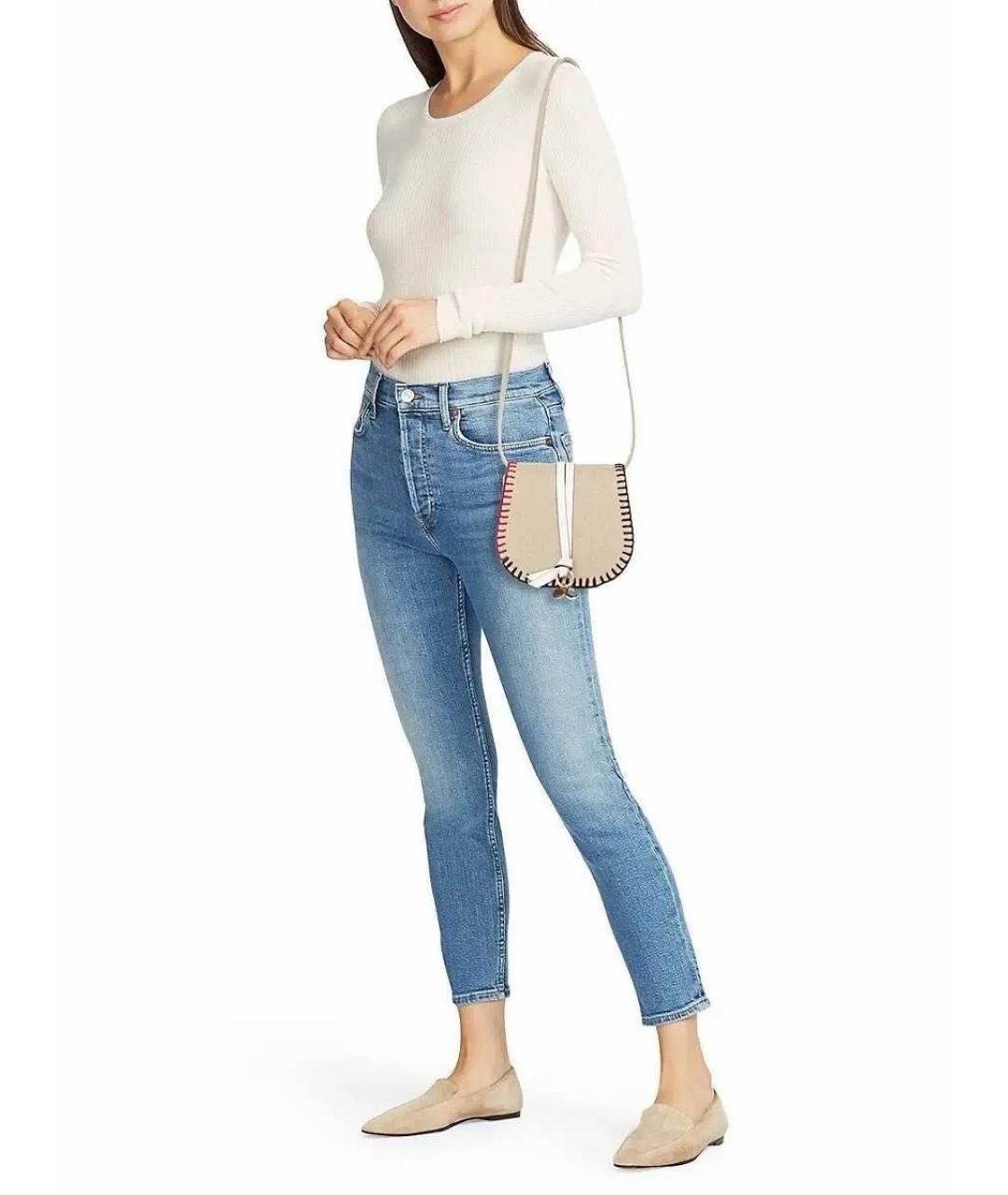 CHLOE Бежевая сумка через плечо, фото 4