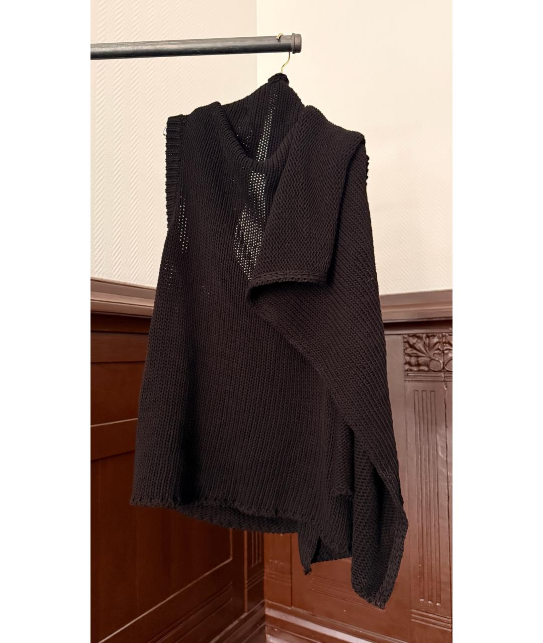 ANN DEMEULEMEESTER Черный джемпер / свитер, фото 2