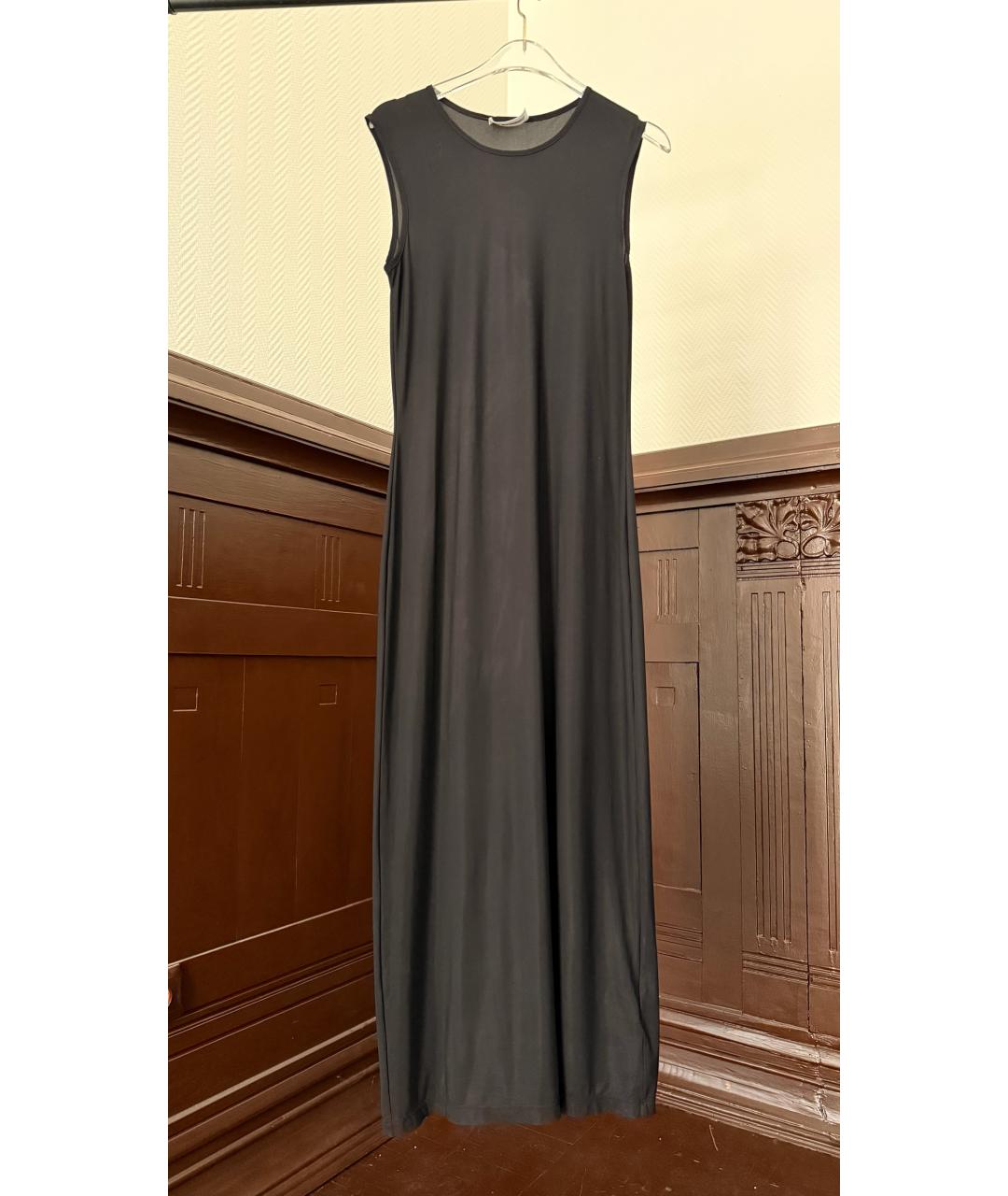 JIL SANDER Черное вечернее платье, фото 6