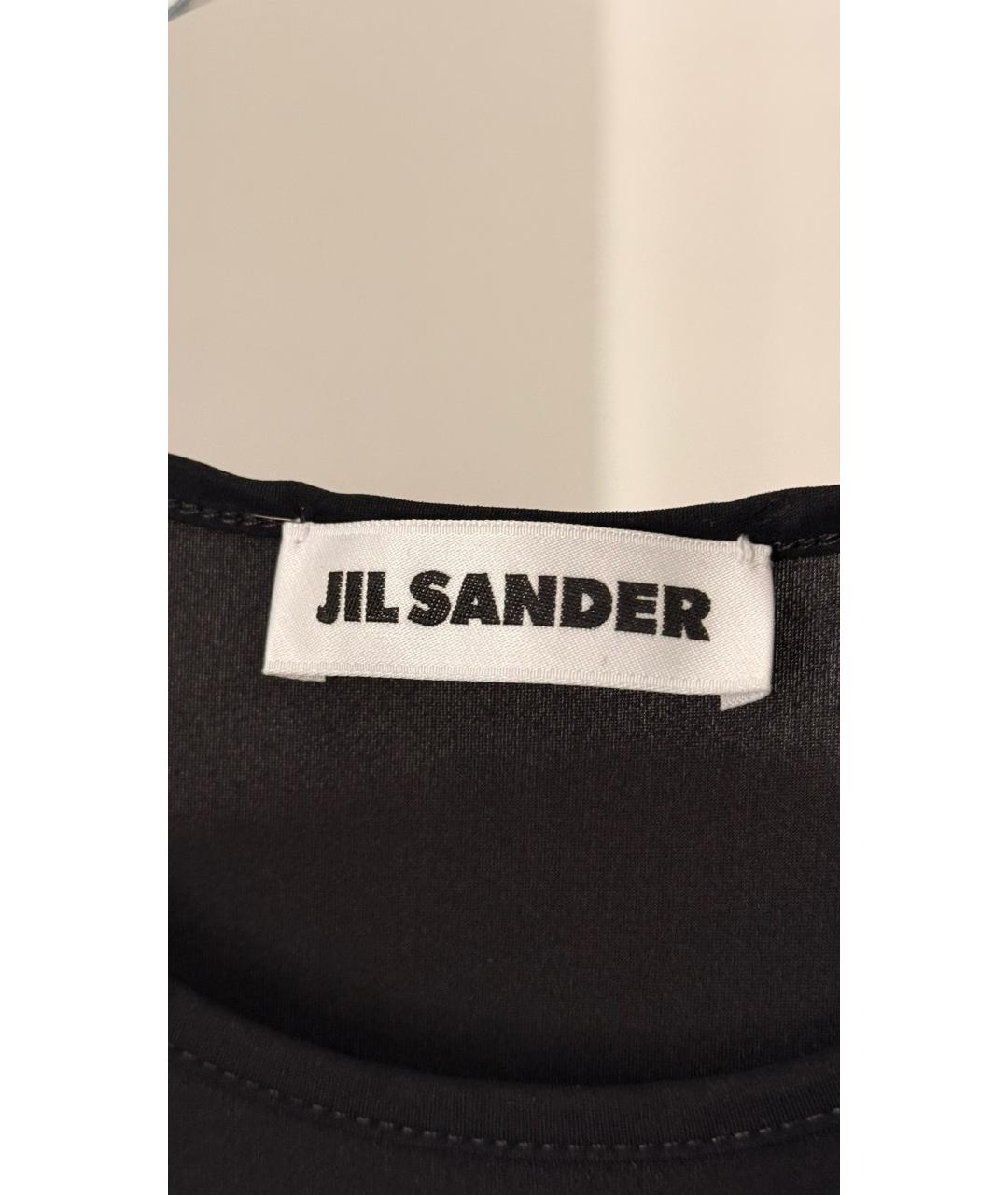 JIL SANDER Черное вечернее платье, фото 5