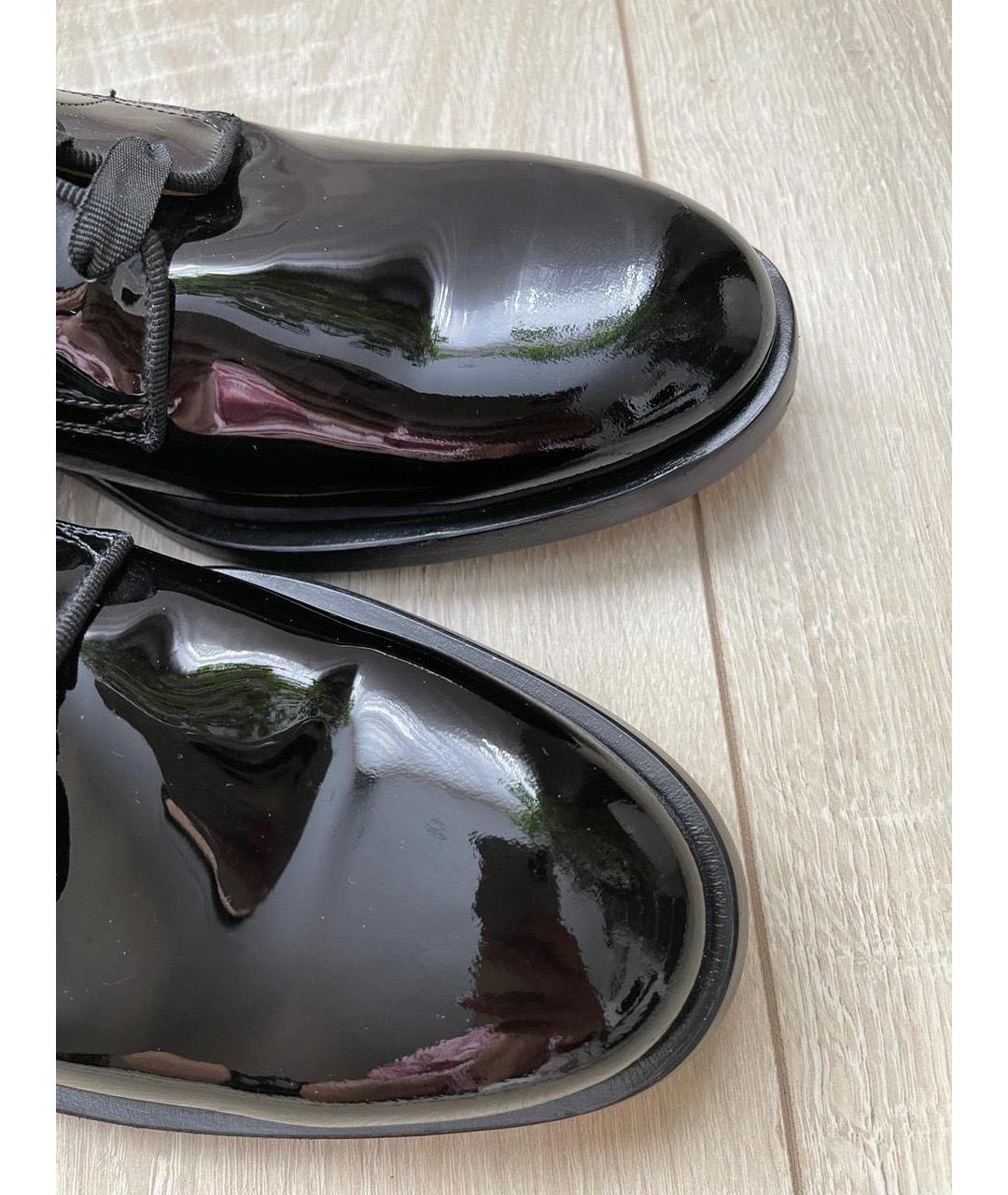 GIVENCHY Черные туфли из лакированной кожи, фото 5