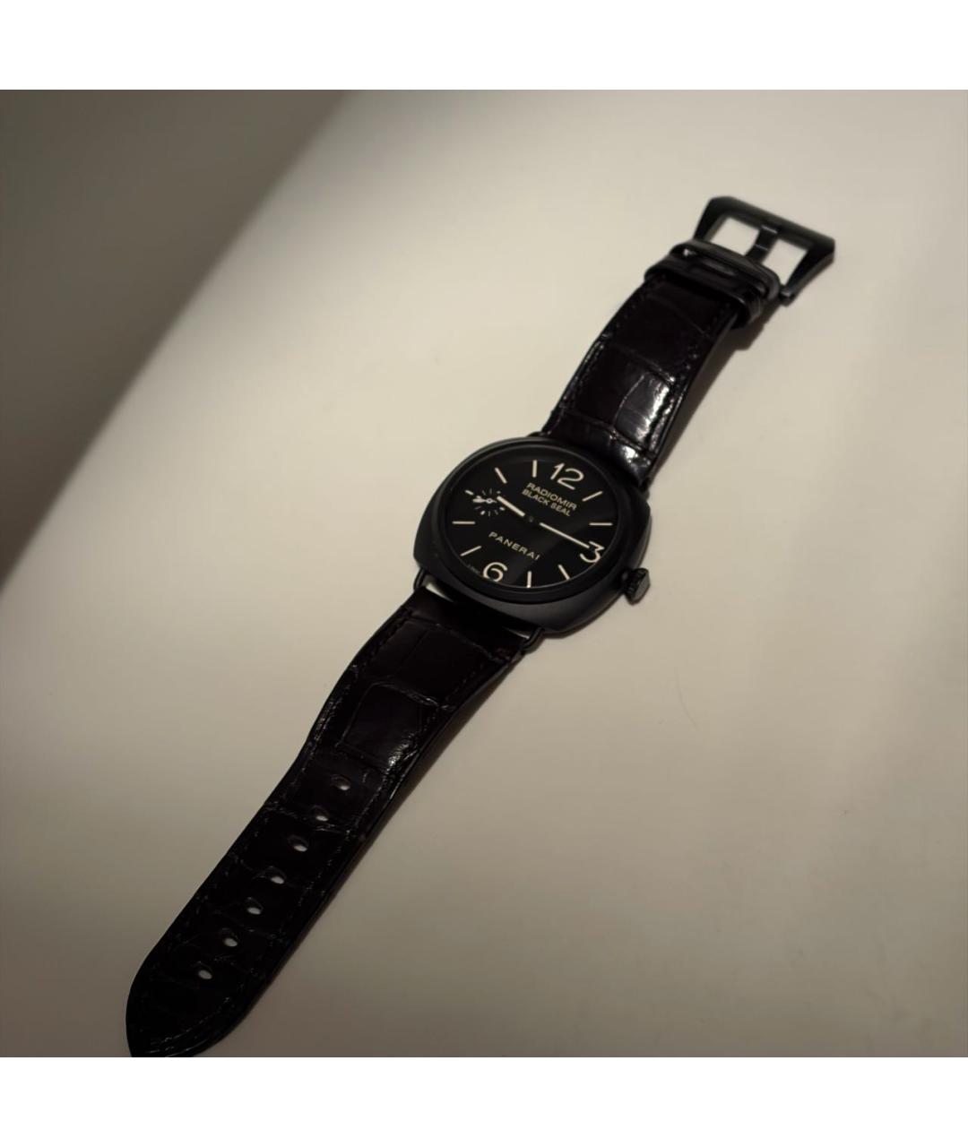 PANERAI Черные керамические часы, фото 3