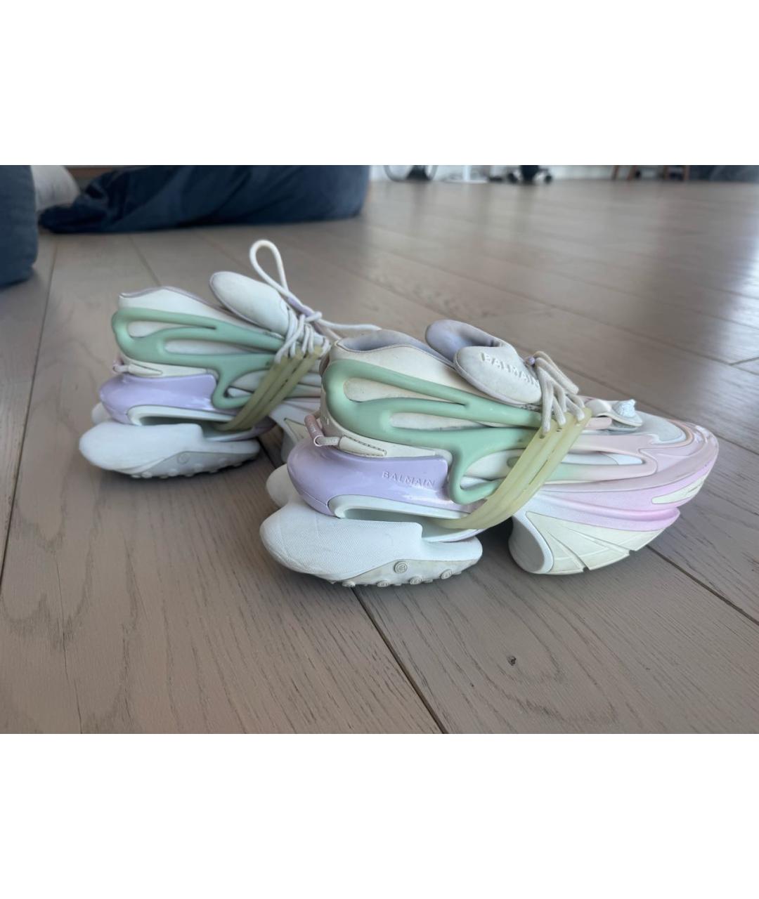 BALMAIN Мульти резиновые кроссовки, фото 5