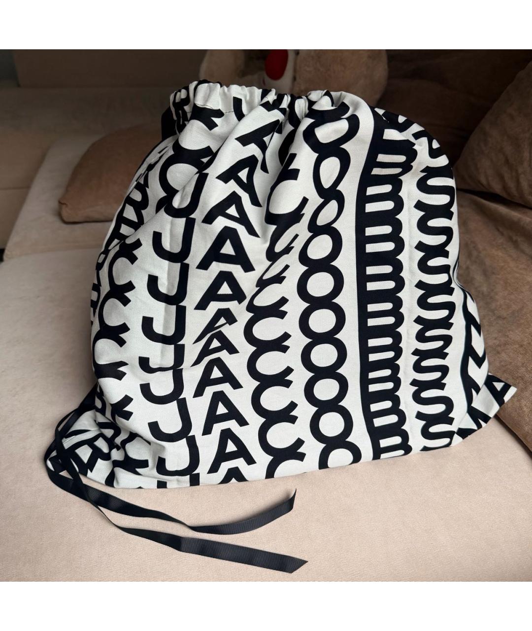 MARC JACOBS Черная кожаная сумка тоут, фото 6