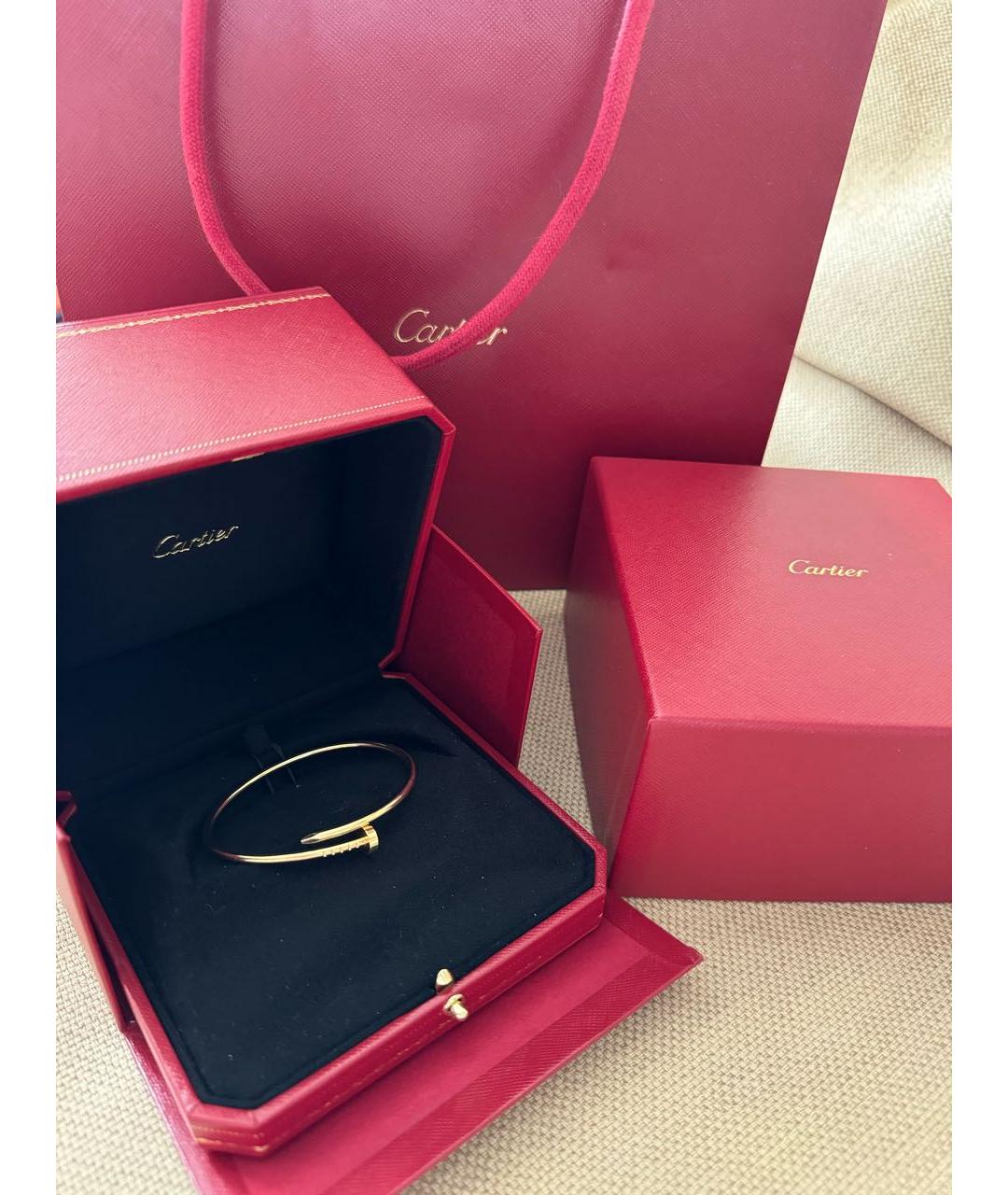 CARTIER Желтый браслет из желтого золота, фото 5