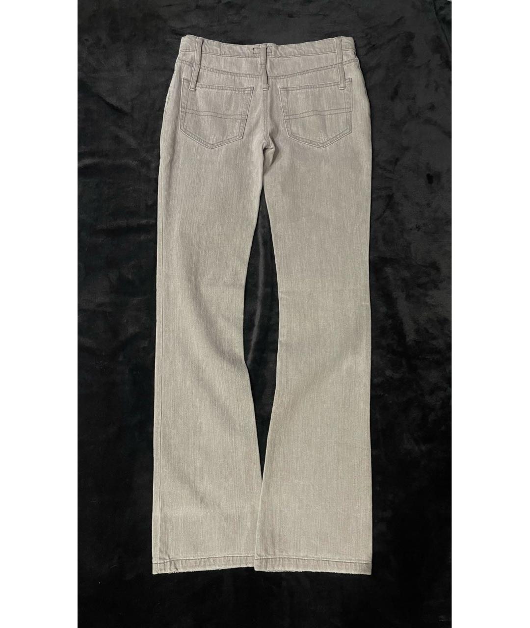 JOHN RICHMOND Бежевые хлопковые джинсы, фото 4