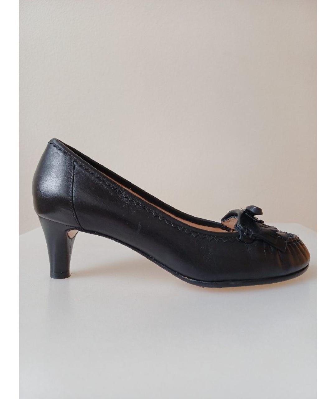 BALLY Черные кожаные туфли, фото 10