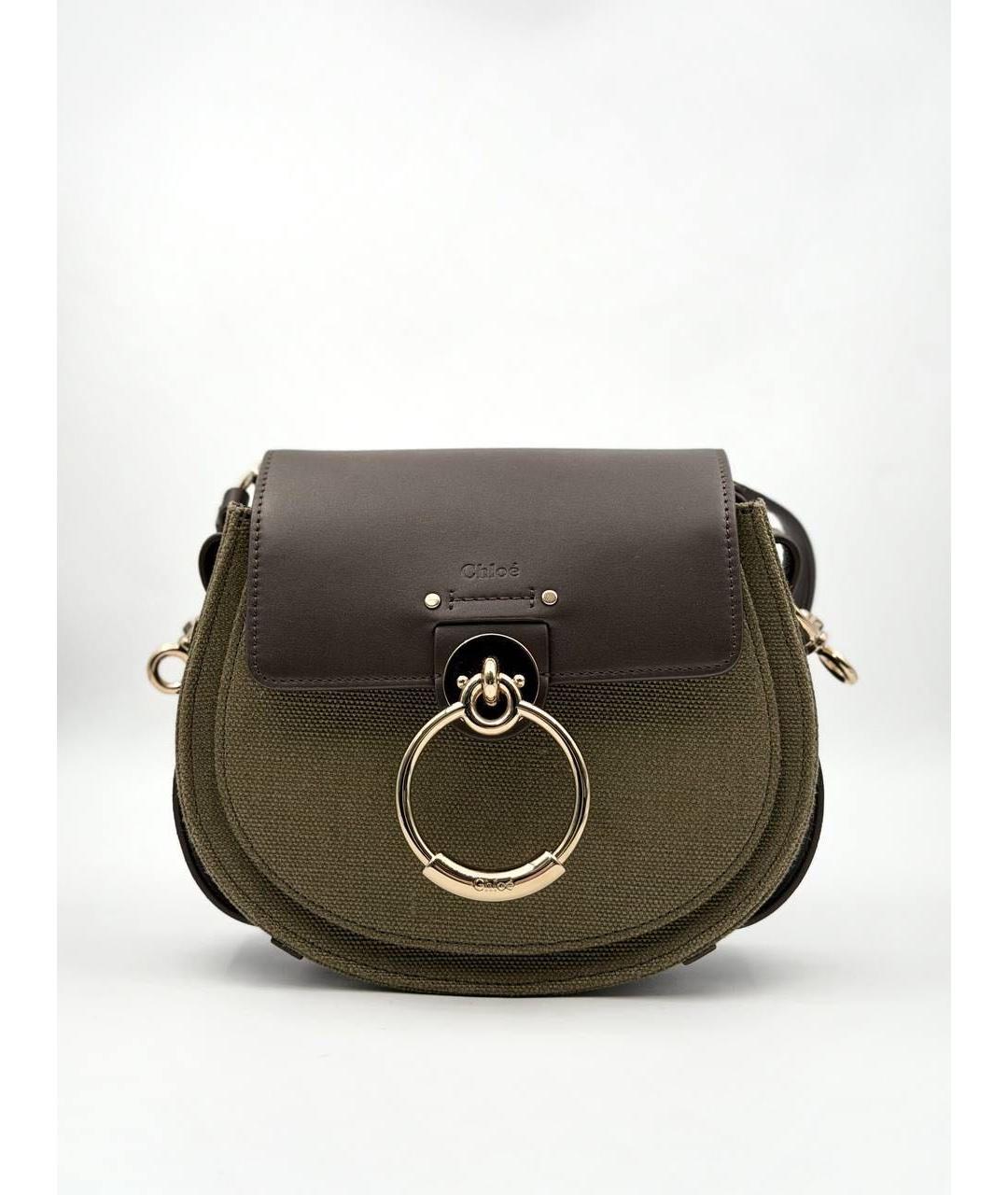 CHLOE Хаки сумка через плечо, фото 9