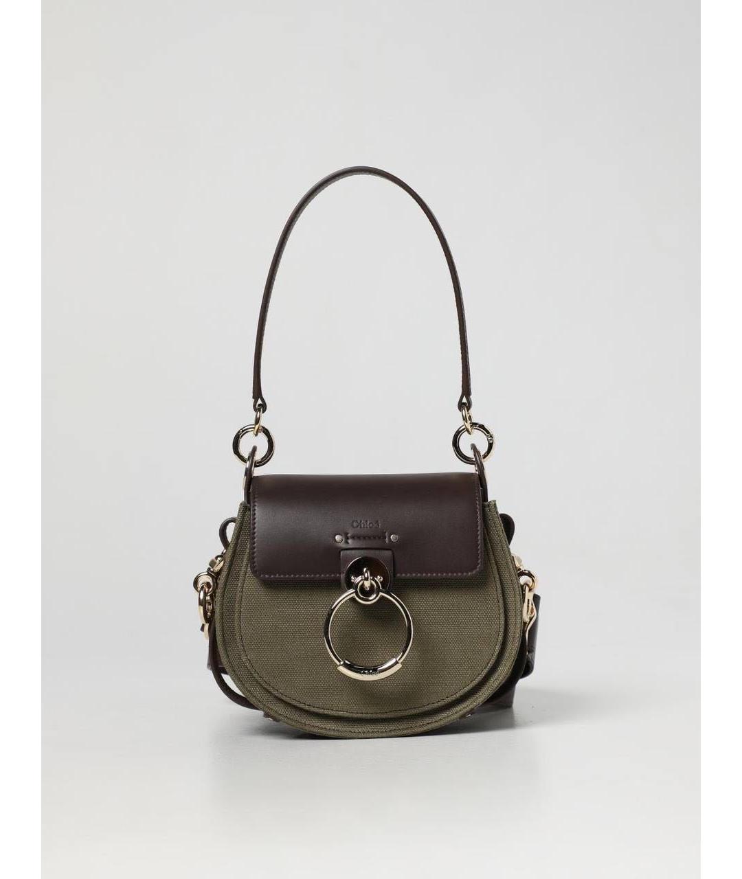 CHLOE Хаки сумка через плечо, фото 4